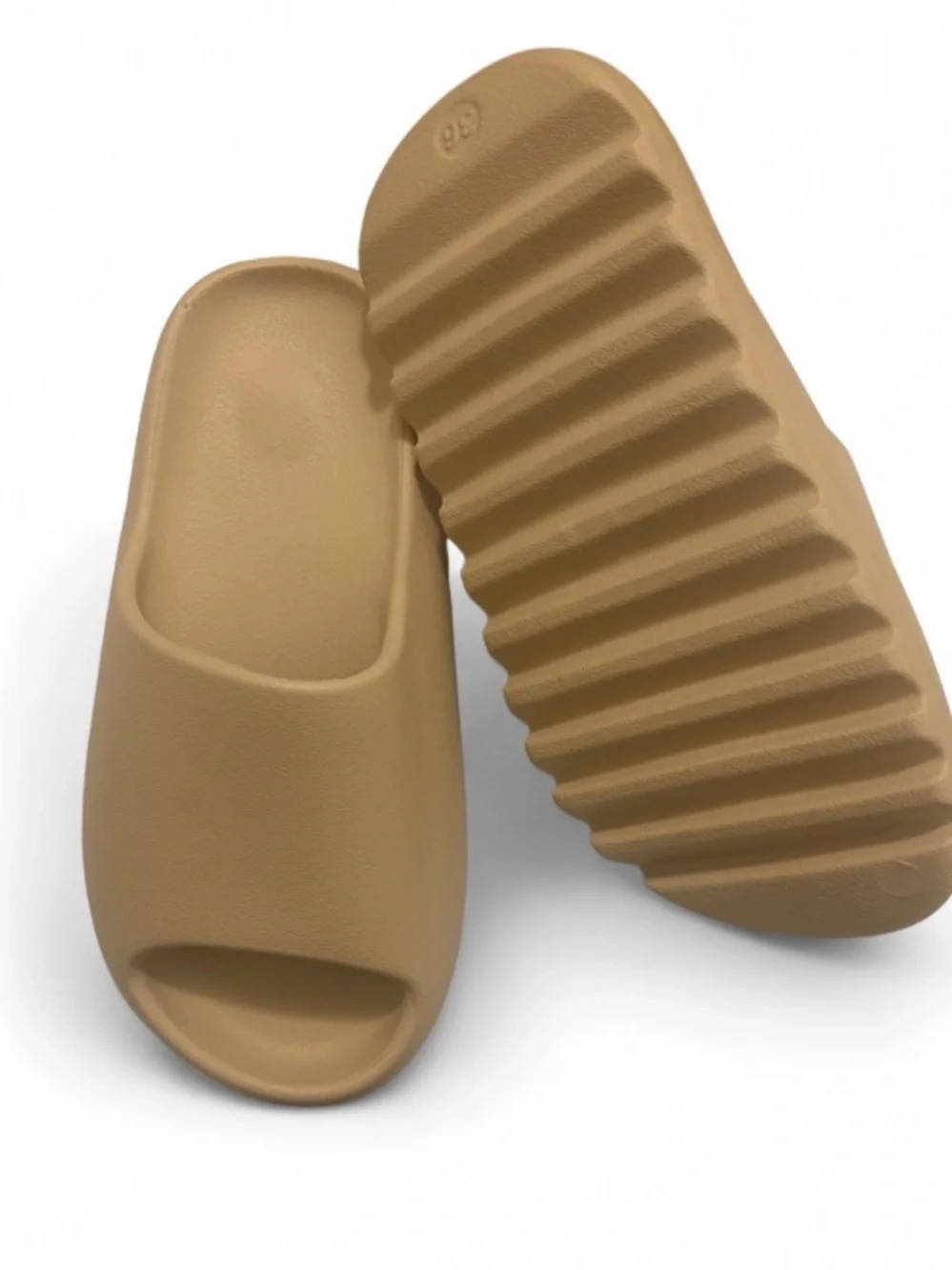 Slides in Tan - Comfortable Everyday Slip-On